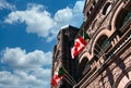 TORONTO - APRIL 18: Ontario Legislative Building on April 18, 2015 in Toronto. It was designed by architect Richard A. Waite; its