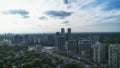 Toronto Bloor at Islington Etobicoke Aerial Buildings