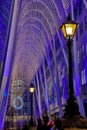 Toronto Brookfield Place Christmas Lights Royalty Free Stock Photo