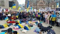 Demonstration against genocide of Ukrainians by Russian army