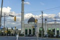 Mosque on Lawrence avenue in Toronto, Canada