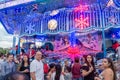 TORONTO, CANADA - AUGUST 18, 2017: PEOPLE ATTEND CANADIAN NATIONAL EXHIBITION CNE ANNUAL FAIR Royalty Free Stock Photo