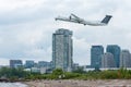 Porter Airlines plane in Toronto