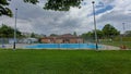 Public open swimming pool in Etobicoke