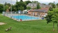 Public open swimming pool in Etobicoke