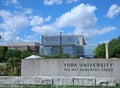 View of York University campus from the south