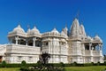 TORONTO, CANADA - 06 26 2016: The BAPS Shri Swaminarayan mandir in Toronto, Canada is a traditional Hindu place of Royalty Free Stock Photo