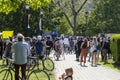 Black Lives Matter Protest at Queens Park