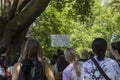 Black Lives Matter Protest at Queens Park