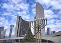 Toronto City Hall holiday decorations