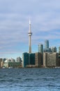 Toronto, Canada - January 27, 2016: Toronto Skyline view from To