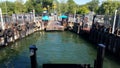 Ferry pier at Toronto Islands Royalty Free Stock Photo