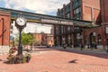 Distillery District former Gooderham and Worts Distillery Royalty Free Stock Photo