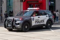 Police car in Toronto Royalty Free Stock Photo