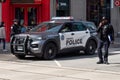Toronto Police car Royalty Free Stock Photo