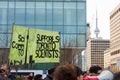 Toronto, Canada - March for Science Demonstration with CN Tower