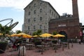 Distillery District, former Gooderham & Worts Distillery. Historic district with stores, cafes and restaurants Royalty Free Stock Photo