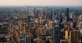 Toronto, Canada - May 6, 2023: heart of metropolis with stunning footage of downtown skyscrapers. captures essence Royalty Free Stock Photo