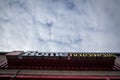 Home Hardware logo in front of one of their stores in Toronto, Ontario. Royalty Free Stock Photo