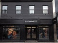 Mac Cosmetics logo on their main store for downtown Toronto, Ontario.