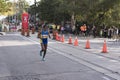 TORONTO, ON/CANADA - OCT 22, 2017: Marathon runner Dehininet pas