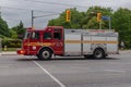 Toronto Fire Engine Road Rescue Royalty Free Stock Photo