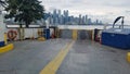 Toronto ferry boat view Royalty Free Stock Photo