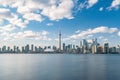 Toronto, Canada - Photography - The skyline during the daytime as seen from the islands