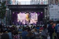 Toronto, ON, Canada - September 9, 2017 - Jilea performing on st