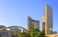 Toronto City Hall and Nathan Phillips Square Ontario, Canada Royalty Free Stock Photo