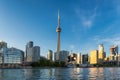 Toronto city skyline Royalty Free Stock Photo