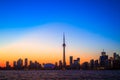 Toronto Cityscape during sunset