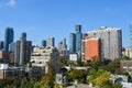 Toronto condo buildings Royalty Free Stock Photo