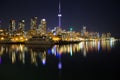 Toronto Downtown at Dusk Royalty Free Stock Photo