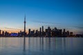 Toronto Downtown at Dusk Royalty Free Stock Photo