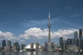 Toronto Downtown Harbor front Royalty Free Stock Photo