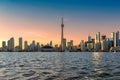 Toronto downtown skyline, Ontario, Canada. Royalty Free Stock Photo