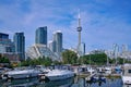 Toronto downtown skyline Royalty Free Stock Photo