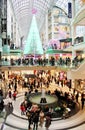 Toronto Eaton Centre Christmas Shopping Royalty Free Stock Photo