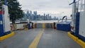 Toronto ferry boat view Royalty Free Stock Photo