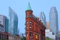 Toronto, financial district skylin Royalty Free Stock Photo