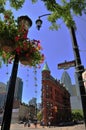 Toronto - Flatiron building - Goodenham and Worts Royalty Free Stock Photo