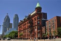 Toronto - Flatiron building - Goodenham and Worts Royalty Free Stock Photo