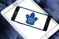 Toronto Maple Leafs hockey team logo Royalty Free Stock Photo