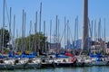 Toronto Marina Sailboats Royalty Free Stock Photo