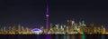 Toronto night panoramic