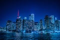 Toronto night view (Canada)