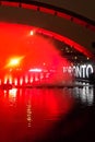 TORONTO - OCTOBER 1, 2016: PNEUMA, Floria Sigismondi, Nathan Phillips Square during the Nuit Blanche festival