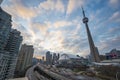 Toronto, Ontario Canada May 22nd 2022 The gardiner expressway Royalty Free Stock Photo