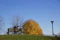 Low angle view of the Rouge National Urban Park in autumn Royalty Free Stock Photo